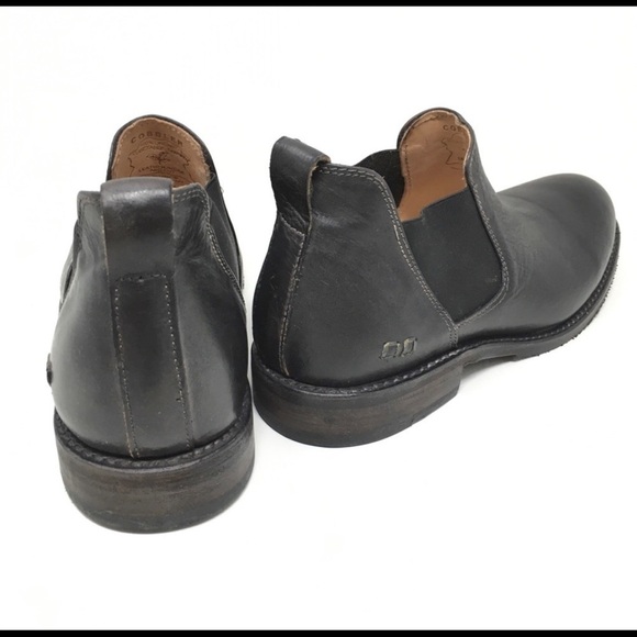 BED STU men’s black leather Royce Chelsea boot 8.5 - Picture 2 of 7